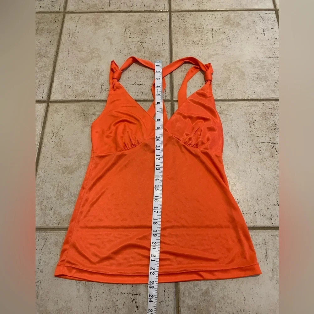 La Senza Orange Criss-Cross Strap Cami S/P - Picture 8 of 9